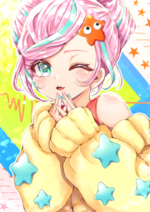 おやさいゆら｜歌ってみた・MV用一枚絵イラストレーター